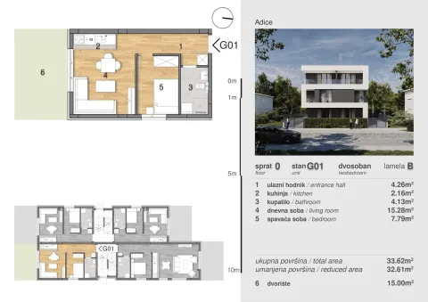 Prodaja, jednosoban stan, 33m², Adice, Novi Sad Sve Podlokacije - image 6