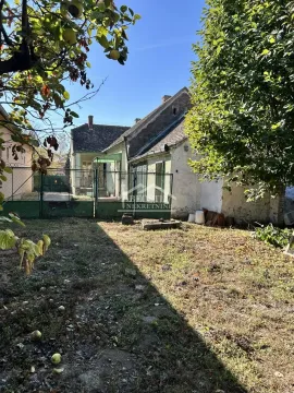 Pogled na dvorište i zadnju stranu kuće sa kapijom i zelenilom. - image 18