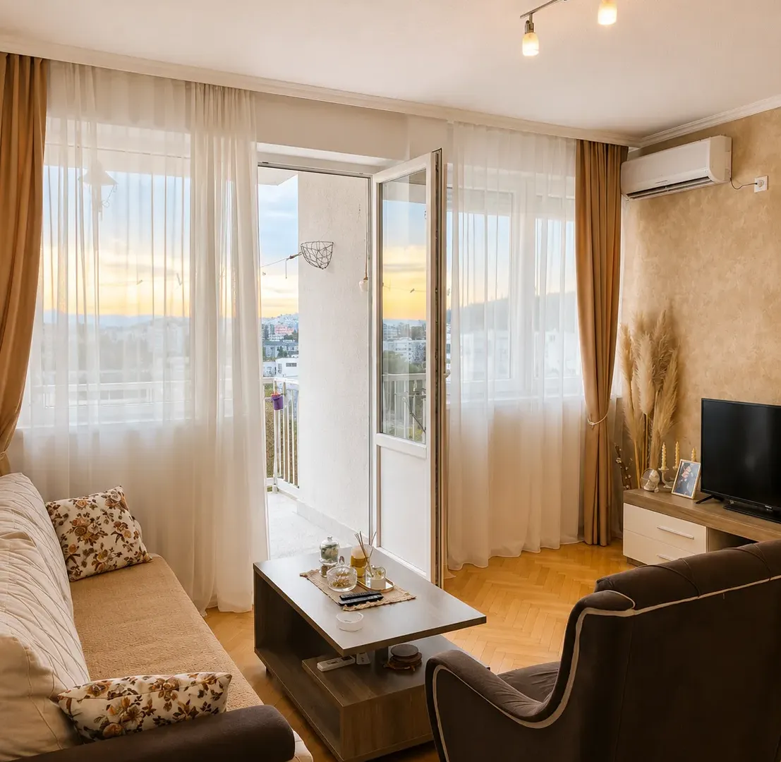 Prodaja, jednosoban stan, 48m², Pejton, Podgorica