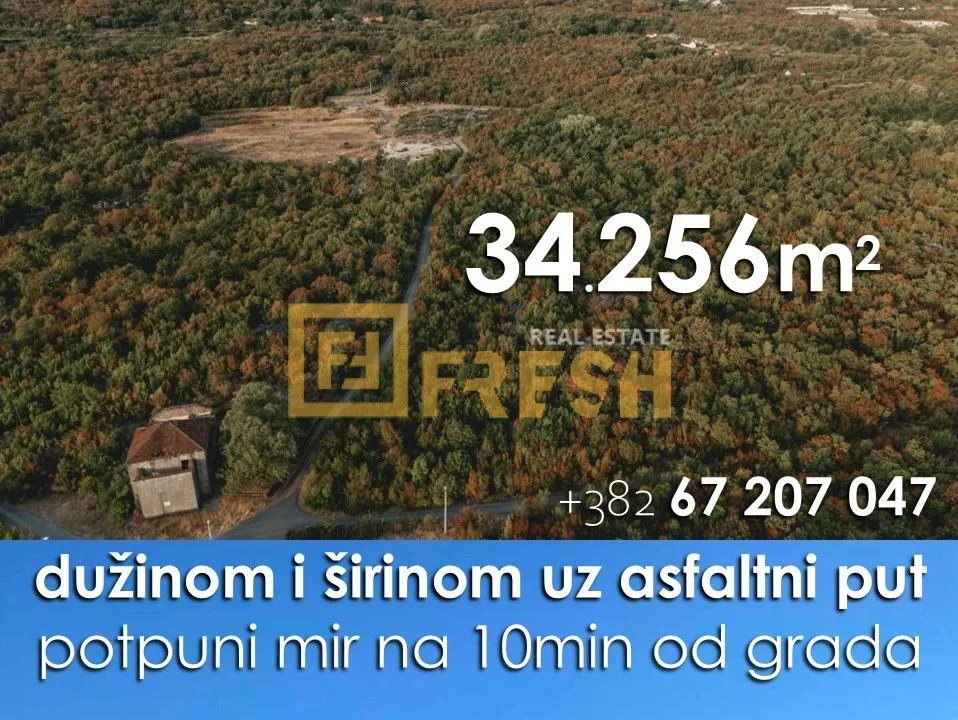 Prodaja, plac, 34256m², Ostalo, Podgorica