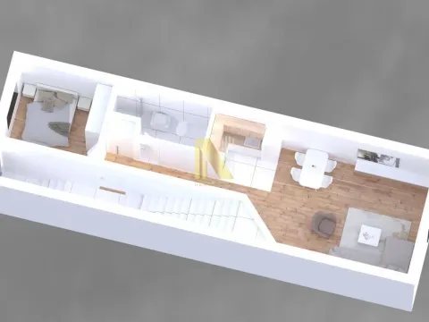 Sale, two bedroom apartment, 47m², Telep, Novi Sad Sve Podlokacije - image 2