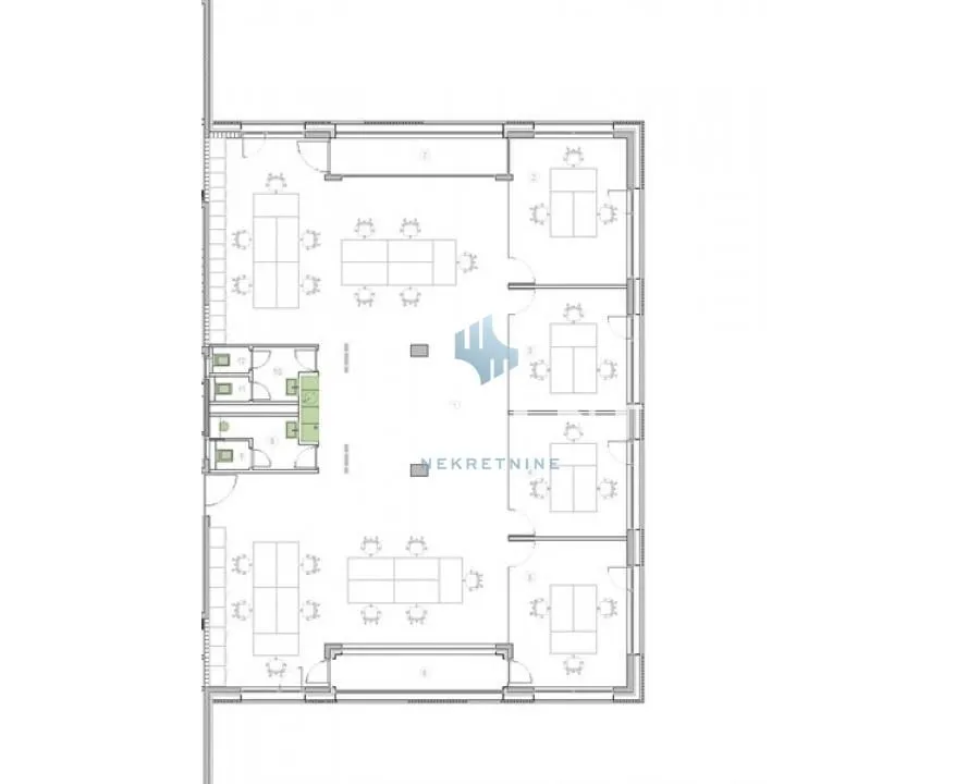 Rent, office space, 268m², Savski Venac, Beograd