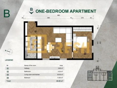 Prodaja, jednosoban stan, 40m², Kolašin, Crna Gora - image 4