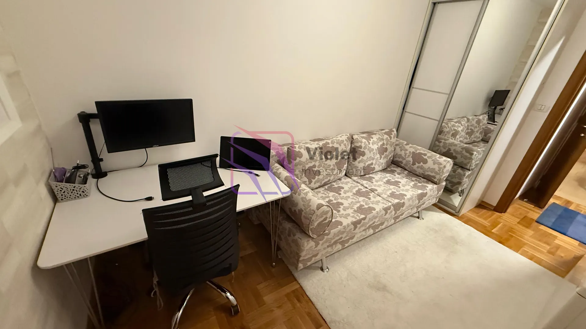 Rent, two bedroom apartment, 69m², Pobrežje, Podgorica