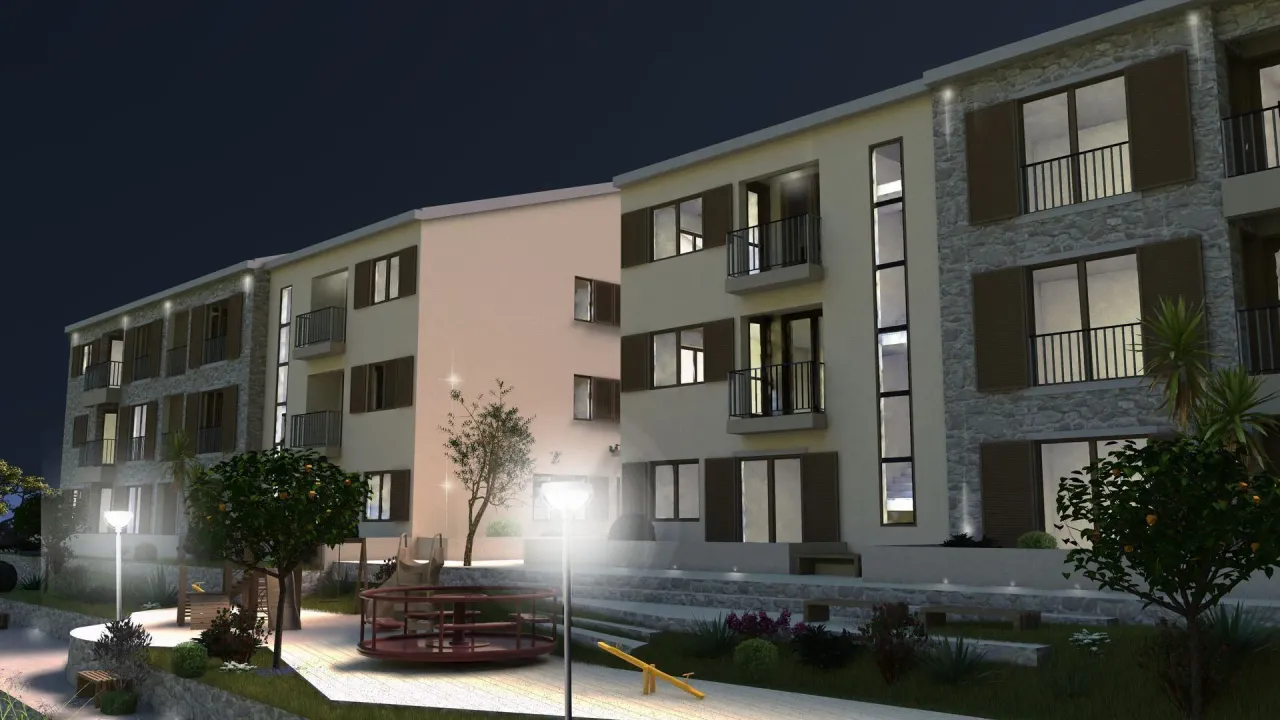 Sale, one bedroom apartment, 46m², Radanovići, Kotor