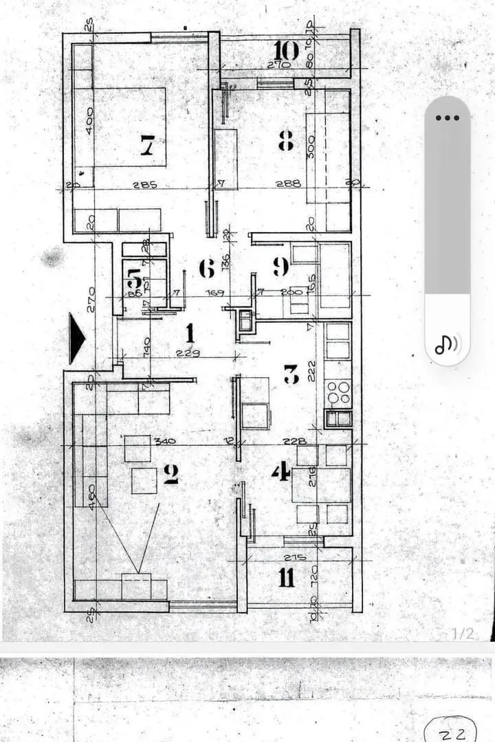 Prodaja, dvosoban stan, 58m², Stari Aerodrom, Podgorica