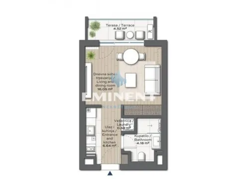 Izdavanje, stan, 32m², Savski Venac, Beograd - image 2