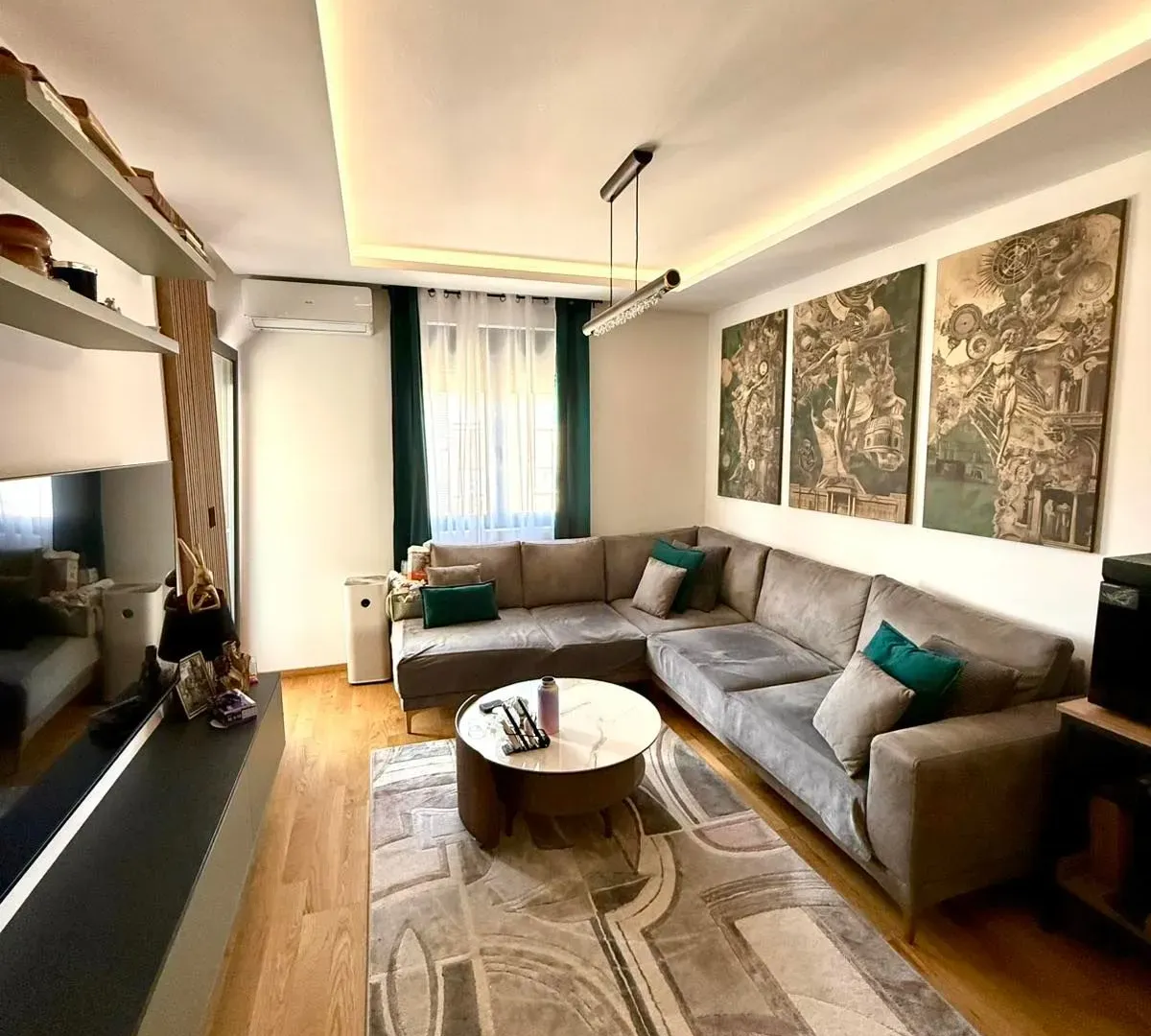 Rent, one bedroom apartment, 47m², New City, Podgorica