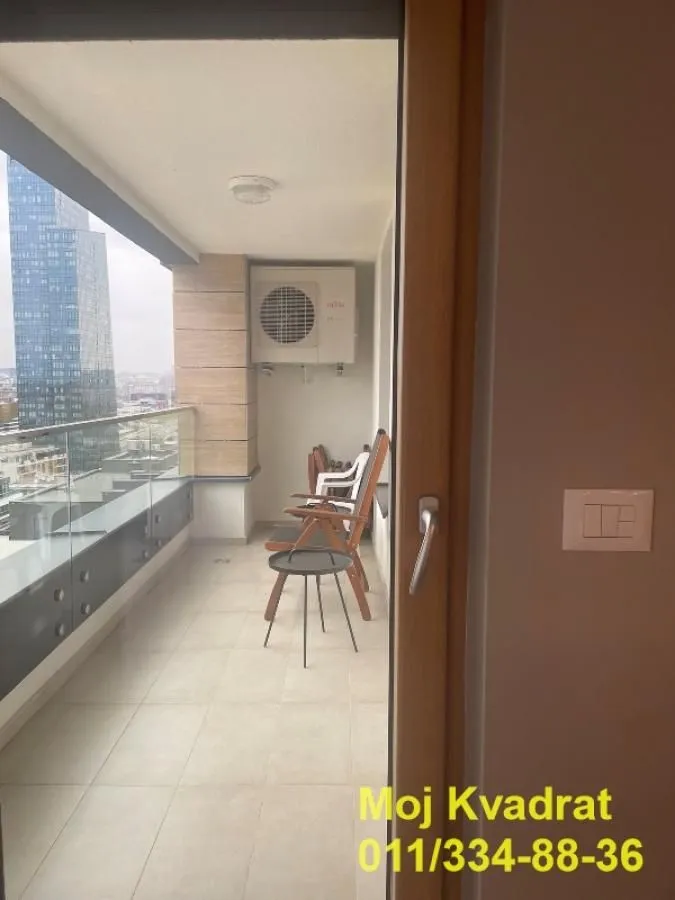 Rent, three bedroom apartment, 98m², Novi Beograd Blok 65, Novi Beograd Sve Podlokacije