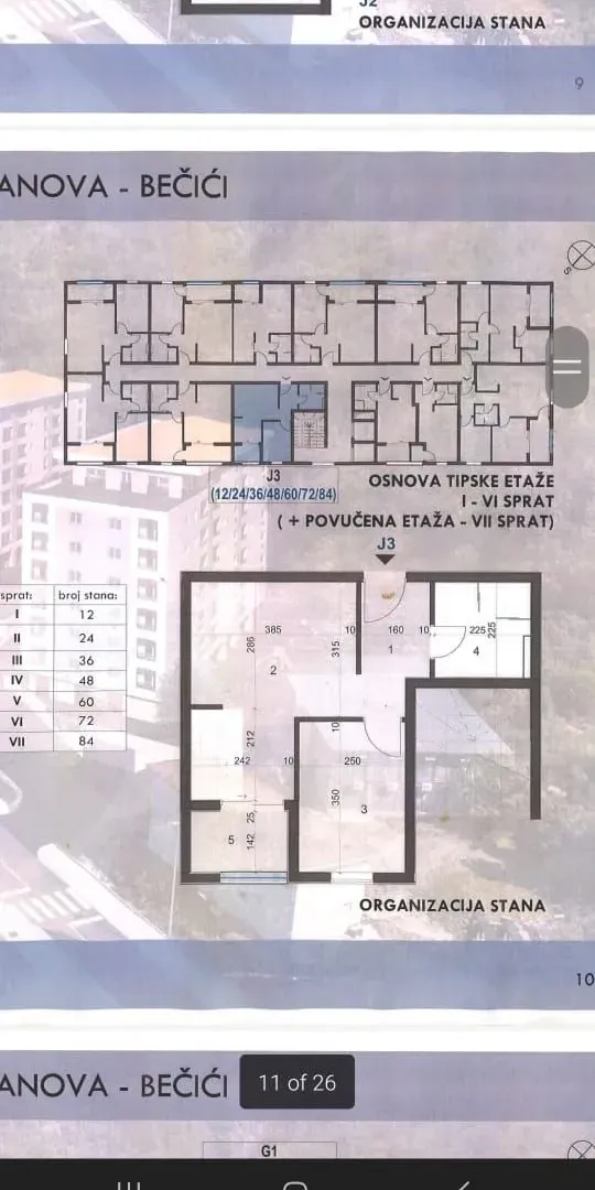 Sale, one bedroom apartment, 37m², Bečići, Budva