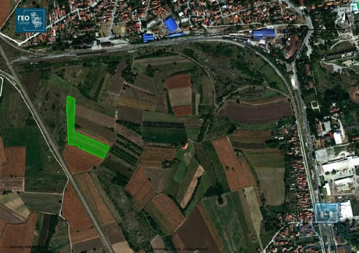 Prodaja, plac, 13233m², Tonja, Ćuprija