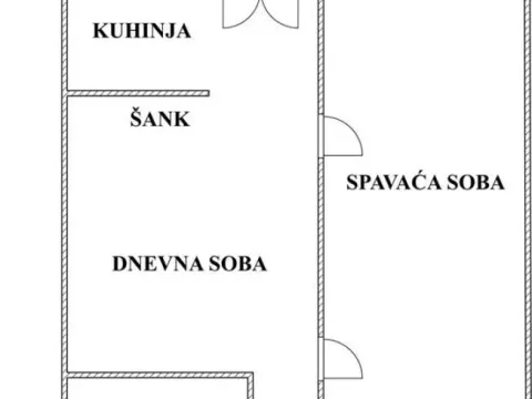 Sale, one bedroom apartment, 48m², Vidikovački venac, Rakovica - image 9