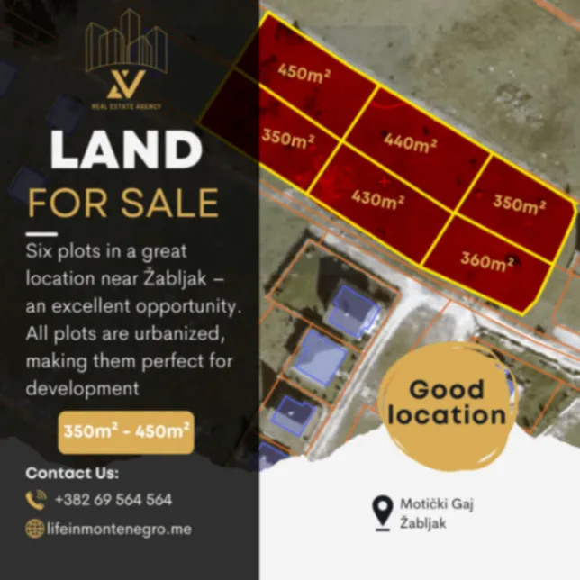 Prodaja, plac, 2380m², Motički gaj, Žabljak