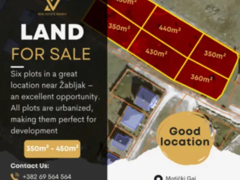 Sale, land lot, 2380m², Motički gaj, Žabljak