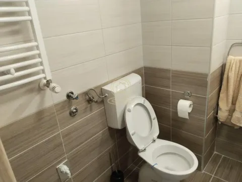 Pogled na kupatilo sa WC šoljom i radijatorom. - image 12
