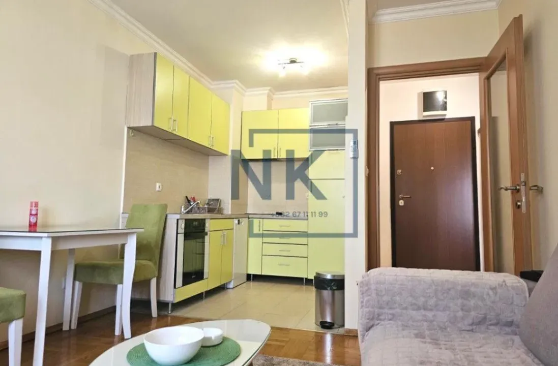 Izdavanje, jednosoban stan, 38m², Stari Aerodrom, Podgorica