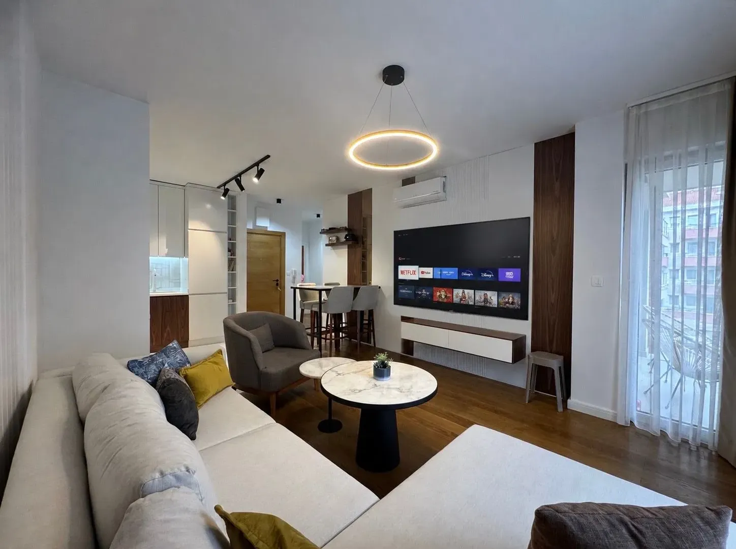 Stan-na-dan, dvosoban stan, 65m², Centar, Budva
