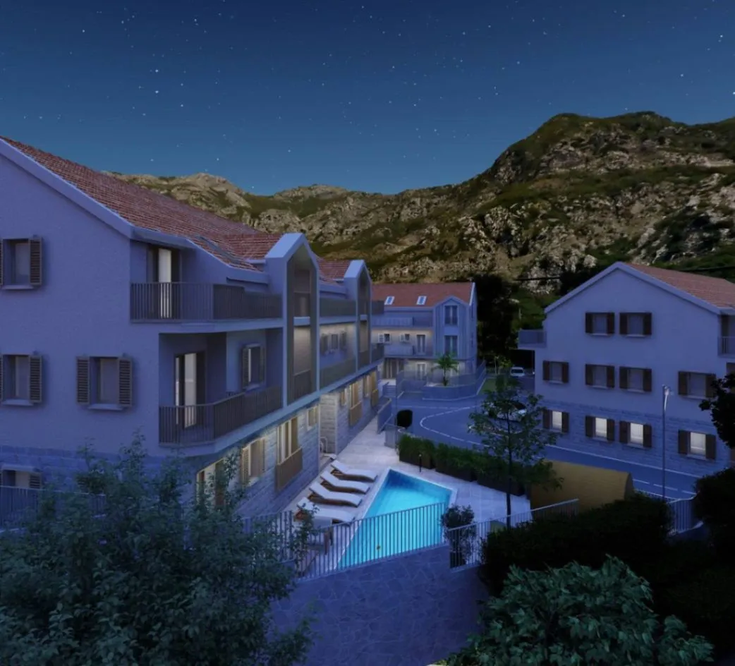 Prodaja, jednosoban stan, 48m², Risan, Kotor