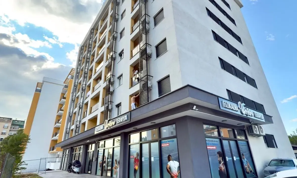 Rent, one bedroom apartment, 42m², Pobrežje, Podgorica
