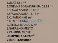 Prodaja, dvosoban stan, 105m², Dobrota, Kotor - image 5