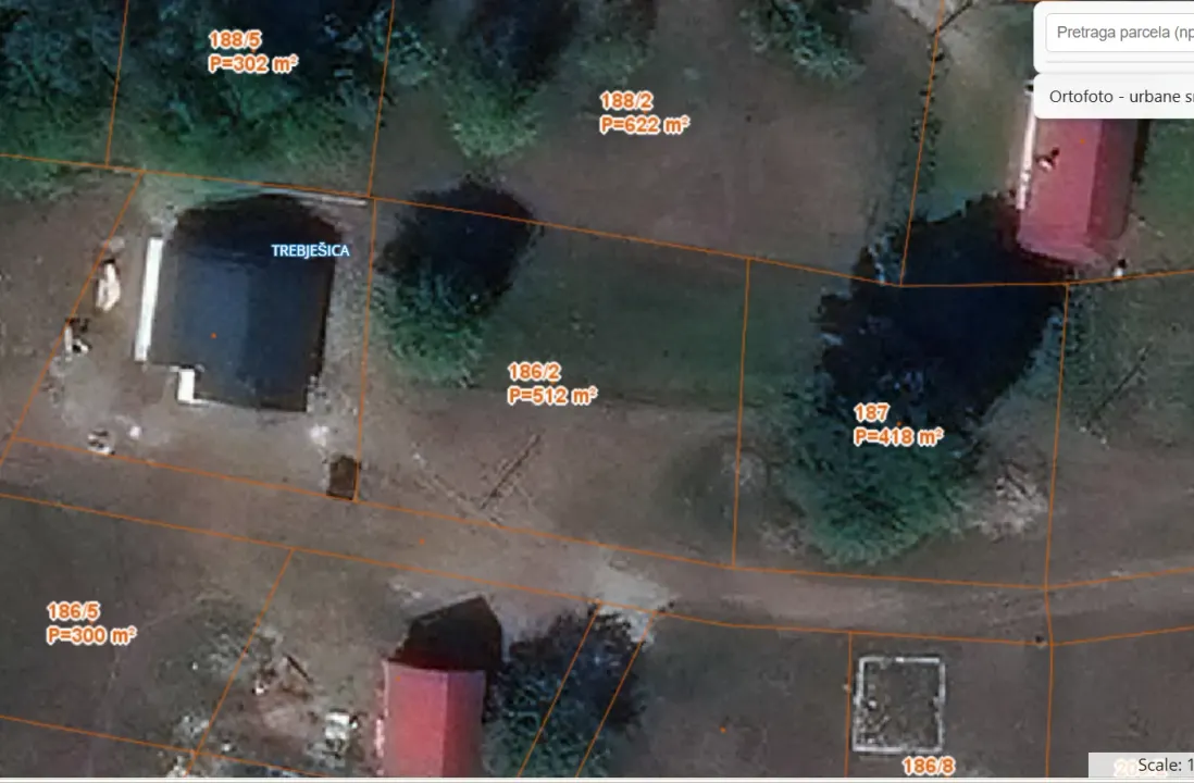 Sale, land lot, 512m², Veruša, Podgorica