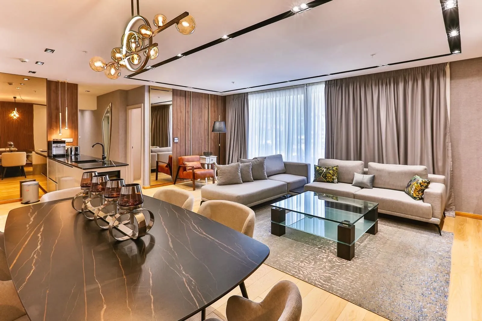 Rent, three bedroom apartment, 142m², Centar, Budva