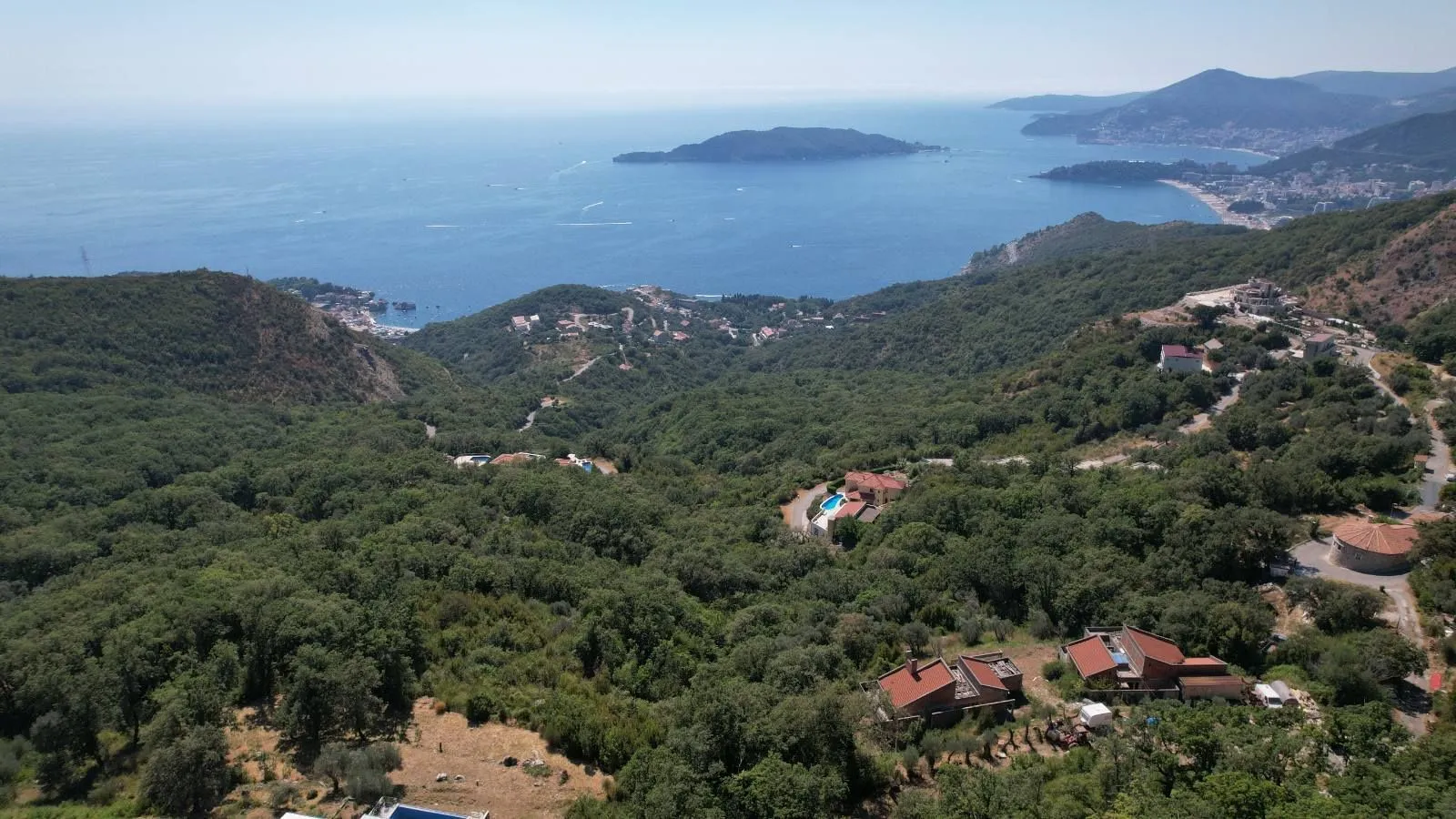 Prodaja, plac, 7727m², Pržno, Budva