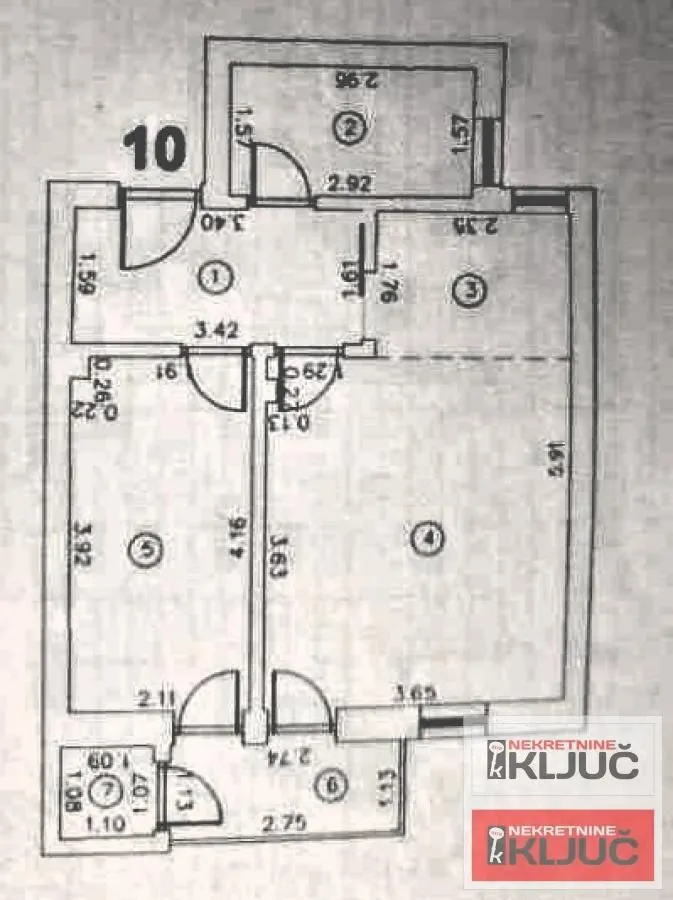 Prodaja, dvosoban stan, 42m², Novo naselje, Novi Sad