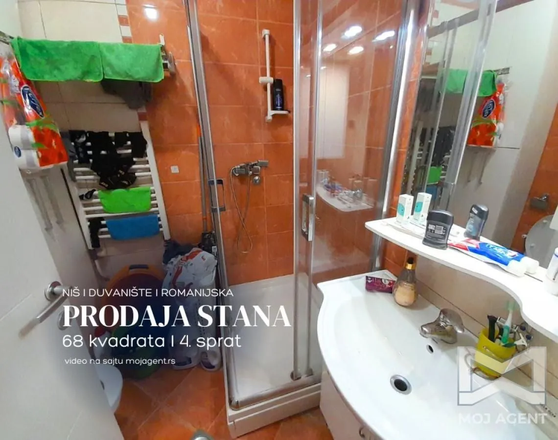 Prodaja, dvosoban stan, 68m², Medijana, Niš