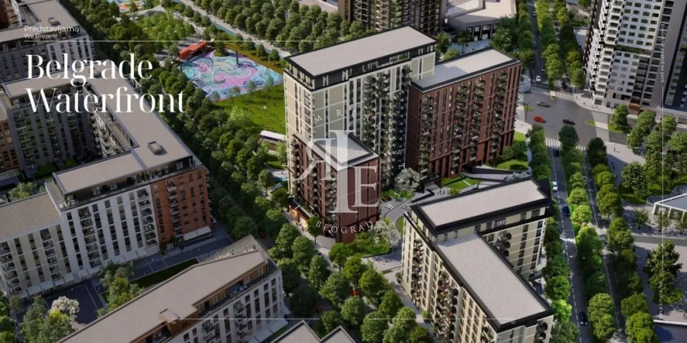 Sale, two bedroom apartment, 54m², Savski Venac, Beograd