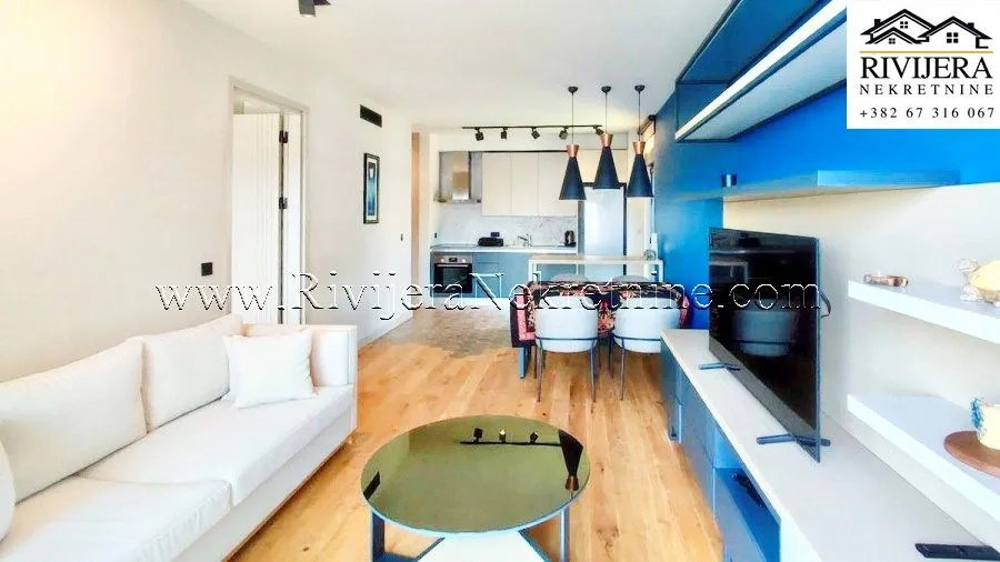 Prodaja, jednosoban stan, 49m², Donja Lastva, Tivat