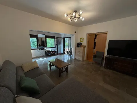 Spacious living room with a sofa and TV cabinet. - image 2