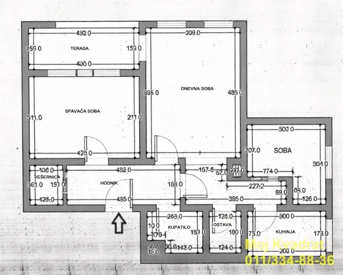 Prodaja, trosoban stan, 88m², Višnjička Banja, Palilula Sve Podlokacije