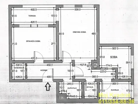 Sale, three bedroom apartment, 88m², Višnjička Banja, Palilula Sve Podlokacije - image 7