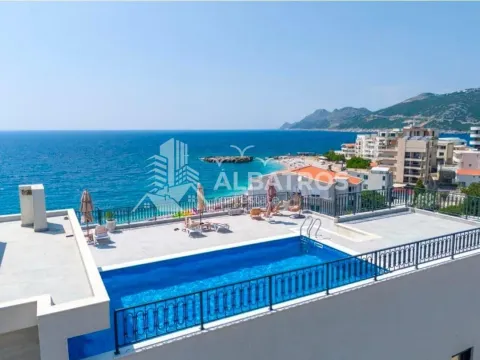 Rooftop terrace with a swimming pool and sea view. - image 21