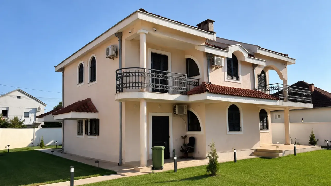 Izdavanje, kuća, 340m², Tološi, Podgorica