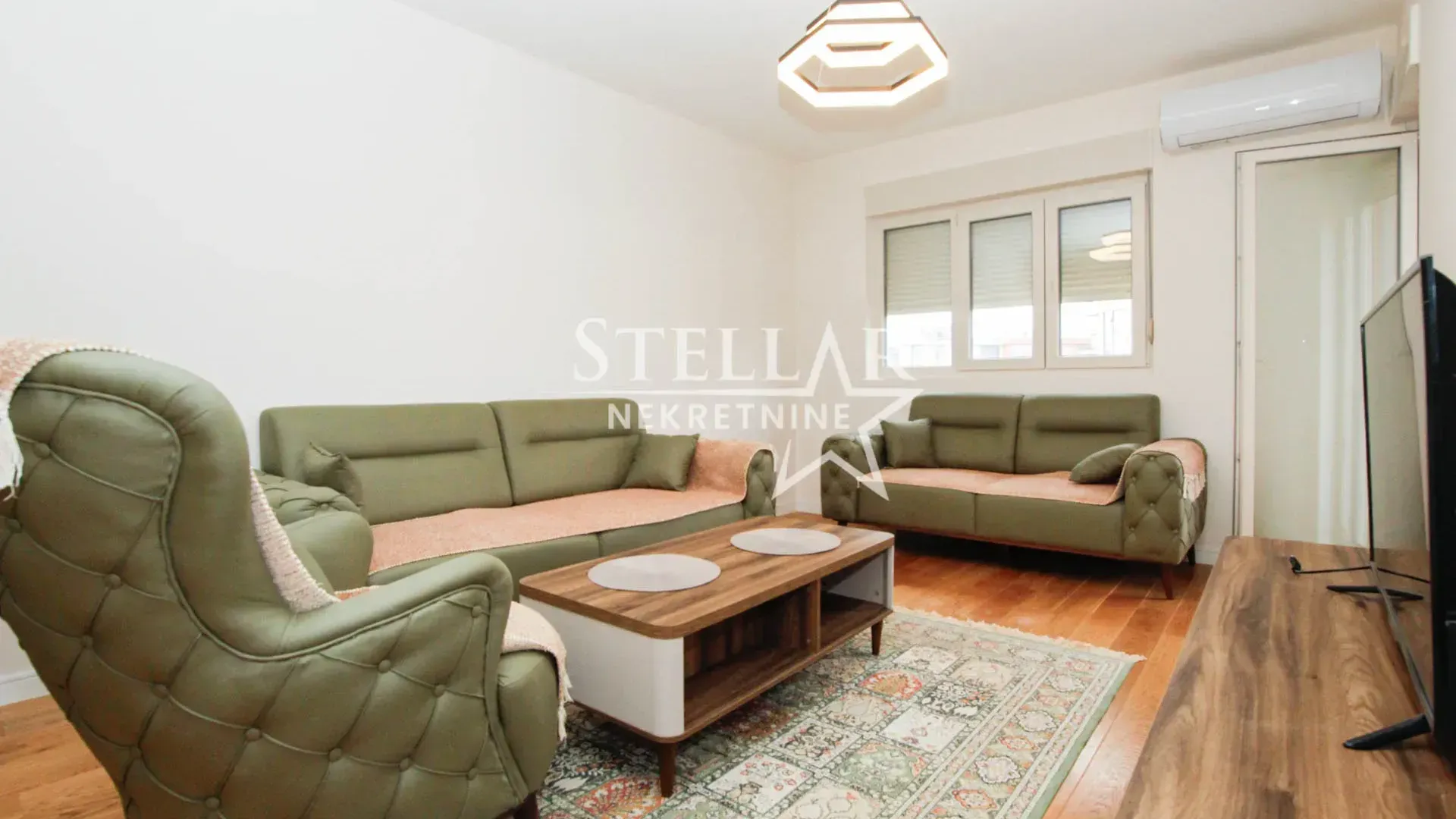 Rent, one bedroom apartment, 49m², Central Point, Podgorica