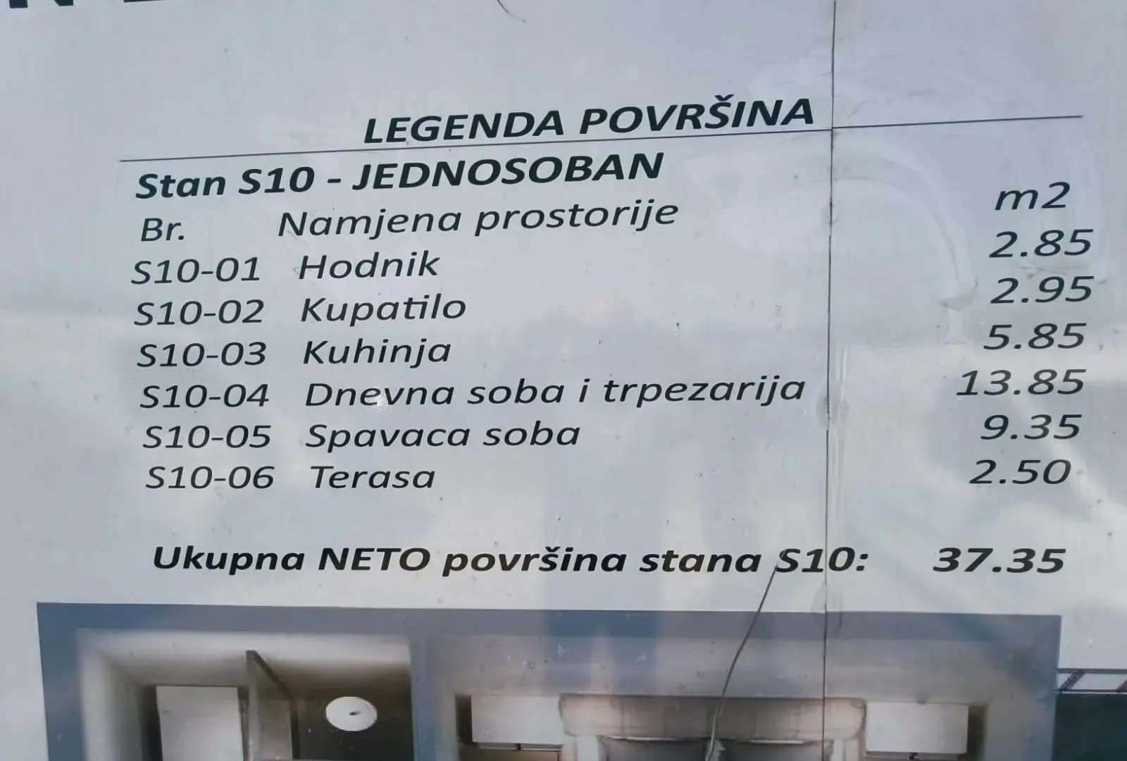 Prodaja, jednosoban stan, 38m², Zabjelo, Podgorica
