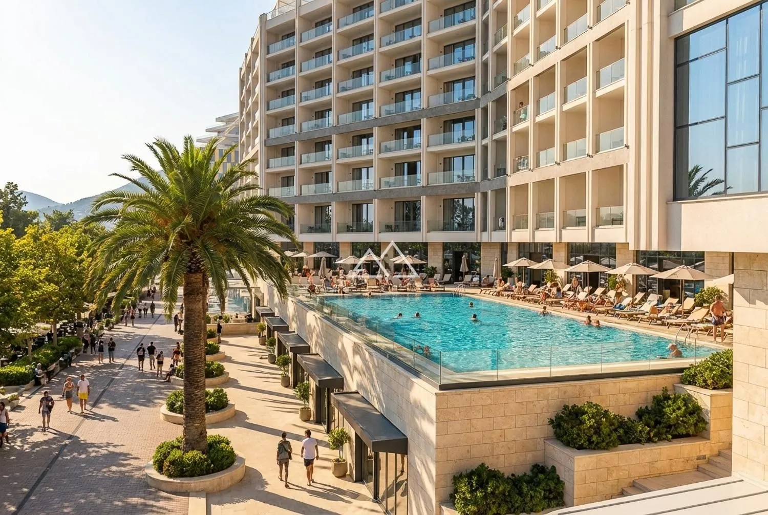Prodaja, jednosoban stan, 56m², Bečići, Budva