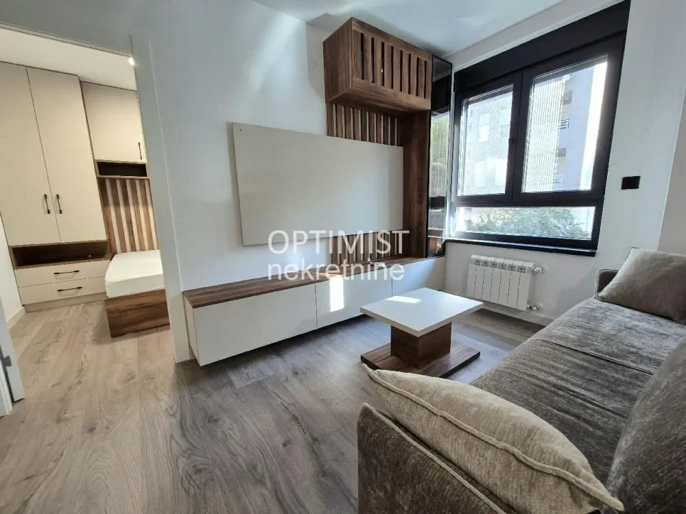 Rent, two bedroom apartment, 38m², Banovo Brdo, Beograd