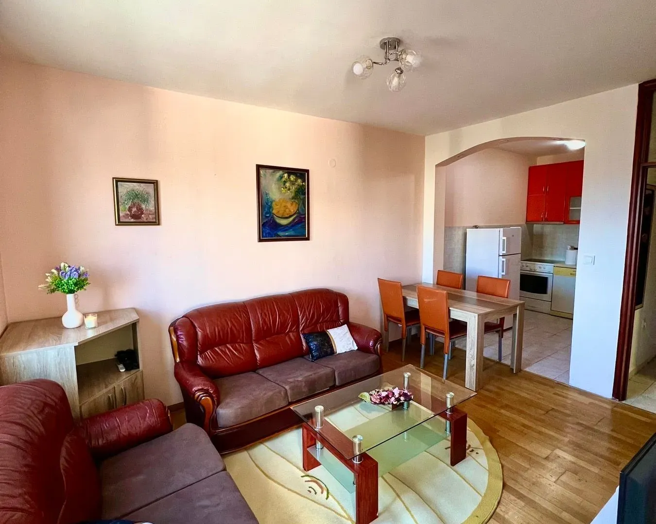 Rent, one bedroom apartment, 38m², Pobrežje, Podgorica