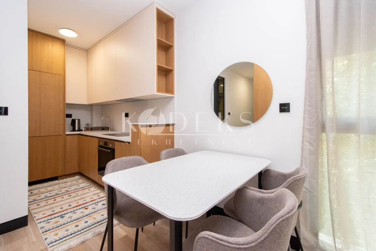 Rent, one bedroom apartment, 43m², Vezirov Most, Podgorica
