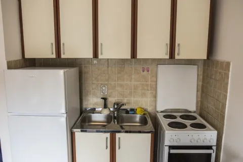 Mala funkcionalna kuhinja sa frižiderom, šporetom i dvodjelnom sudoperom. - image 10