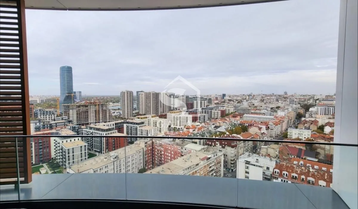 City view from the terrace.