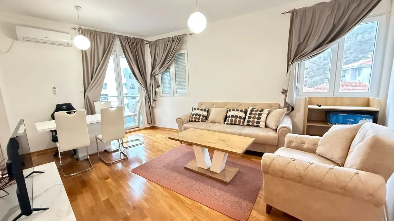 Prodaja, dvosoban stan, 58m², Bečići, Budva