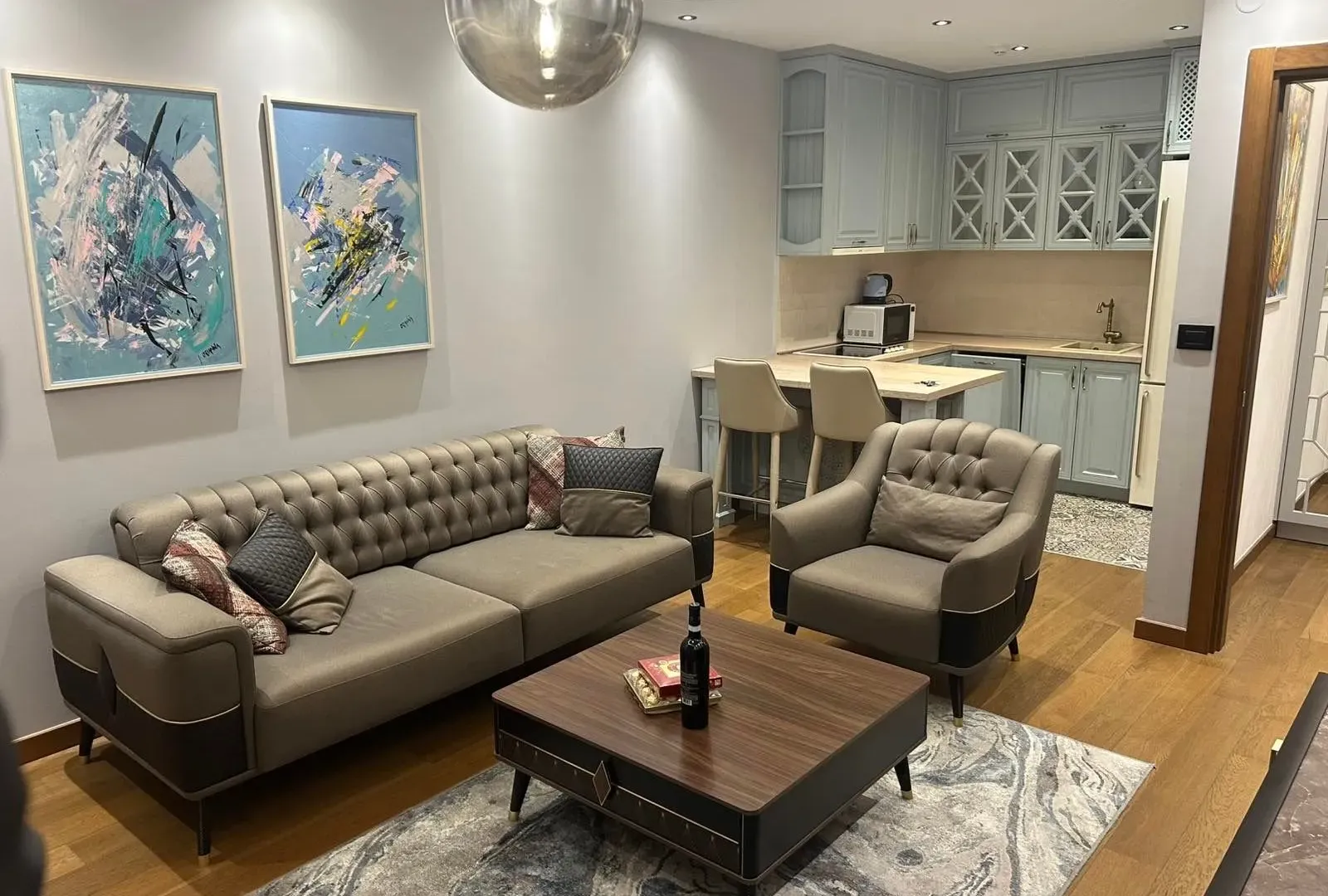 Rent, one bedroom apartment, 50m², Ljubović, Podgorica