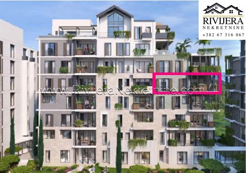 Prodaja, trosoban stan, 176m², Tivat, Crna Gora