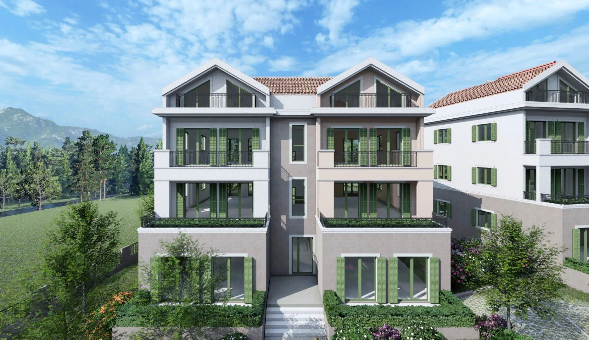 Prodaja, jednosoban stan, 44m², Tivat, Crna Gora