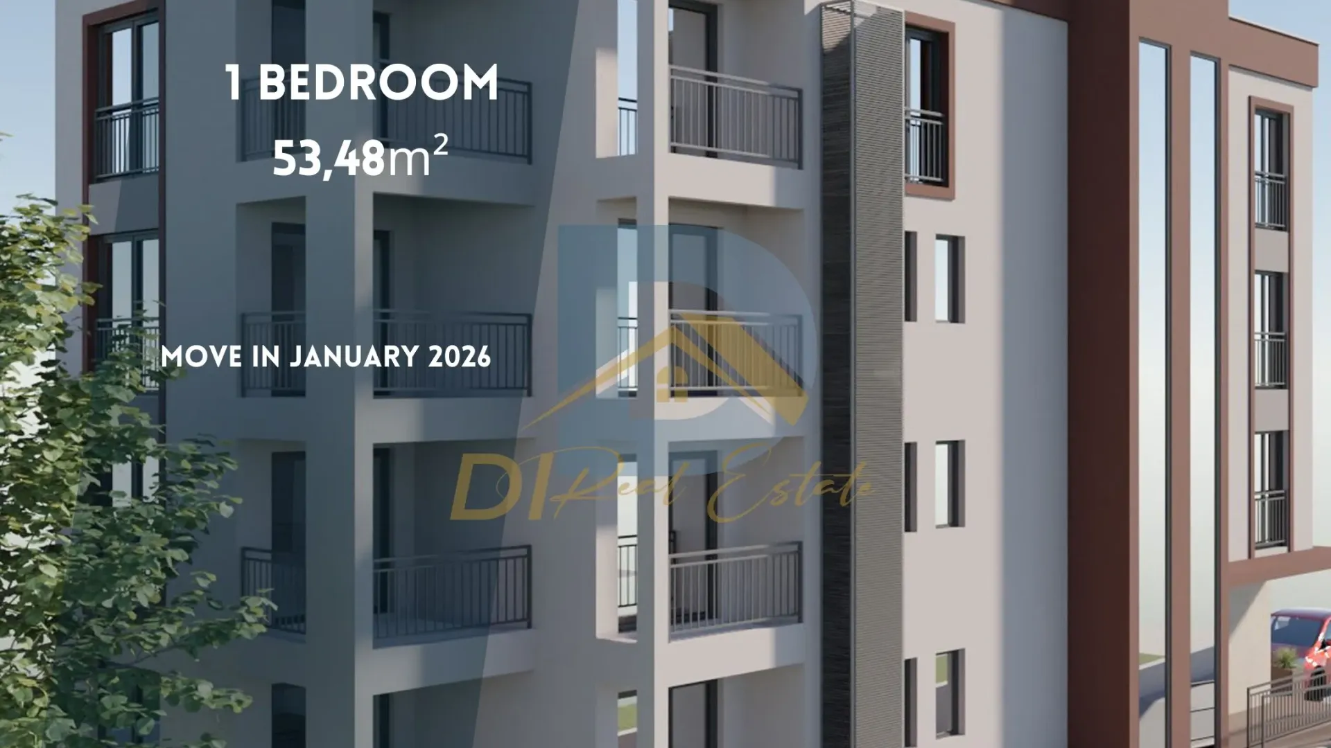 Prodaja, jednosoban stan, 53m², Kava, Tivat