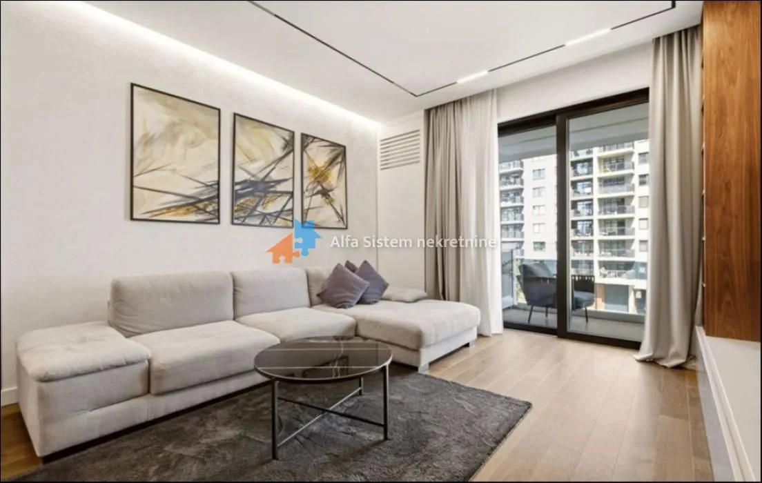 Rent, two bedroom apartment, 71m², Savski Venac, Beograd